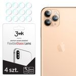 3MK Rugalmas üveg fényképezőgép-objektívhez Hibrid üveg iPhone 11 Pro