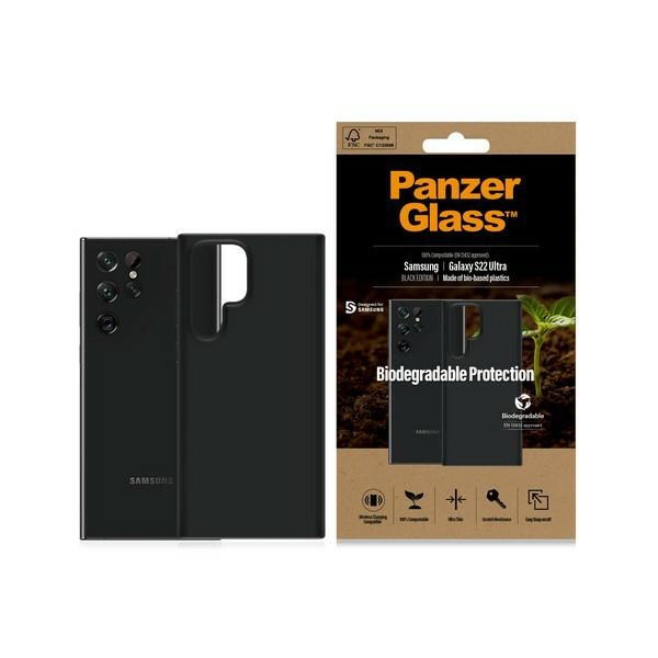 PanzerGlass BiodegradableCase Sam S22 Ul tra G908 black/black