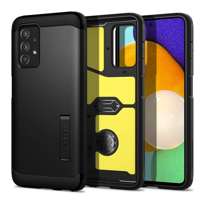 Pouzdro SPIGEN Galaxy A52 LTE / 5G Tough Armor Black Case