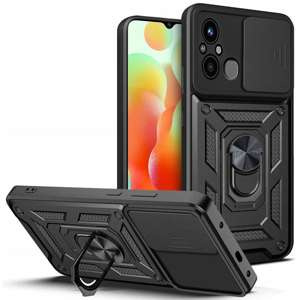 Funda Tech-protect Camshield Pro Xiaomi Redmi 12C Negro Case