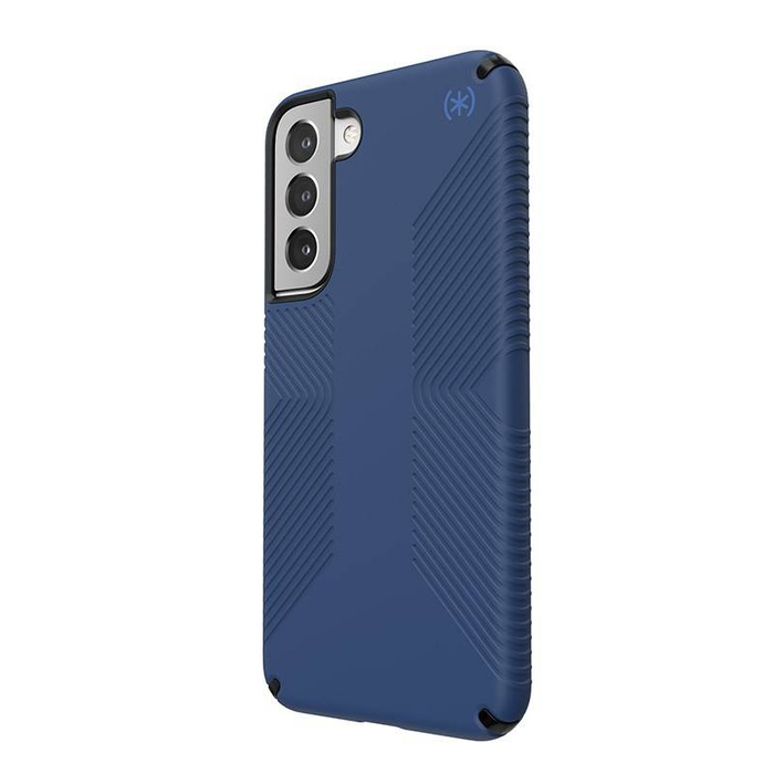 Pouzdro SPECK Samsung Galaxy S22 Plus Presidio2 Grip s povrchovou úpravou MICROBAN Coastal Blue Case