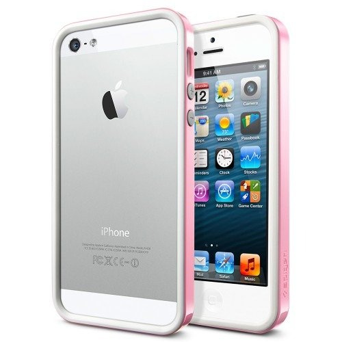 Pouzdro SPIGEN iPhone 5 Neo Hybrid EX Slim Snow Series Sherbet Pink Apple pouzdro