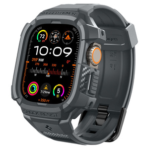 Strap Spigen Rugged Armor "pro" Apple Watch Ultra 1 / 2 (49 Mm) Dark Grey