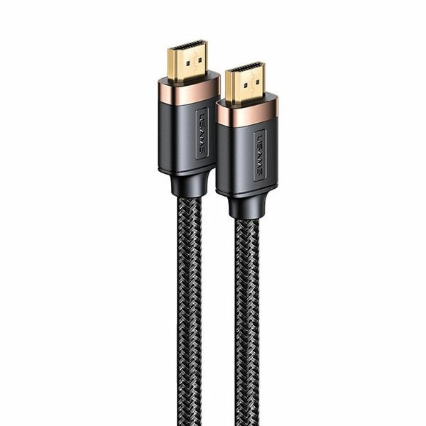 USAMS Kabel HDMI - HDMI 2.0 U74 3.0m schwarz/schwarz 4K HD SJ529HD01 (US-SJ529)