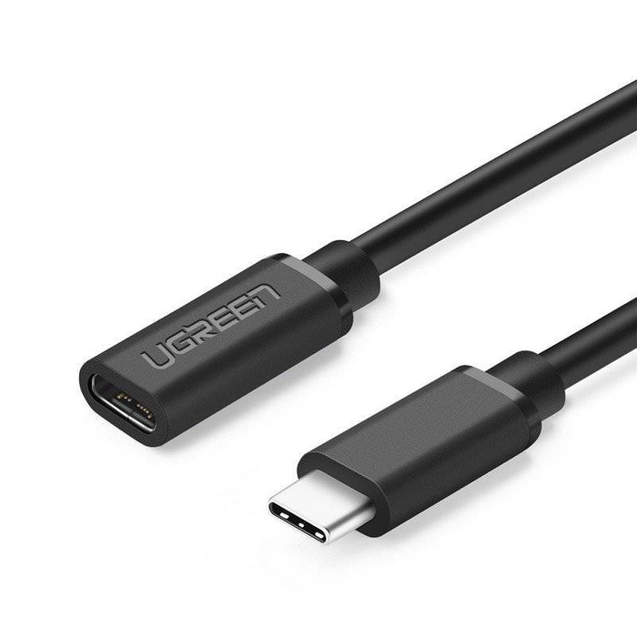 Hosszabbító Kábel UGREEN USB-C 3.1 4K 60W Fekete