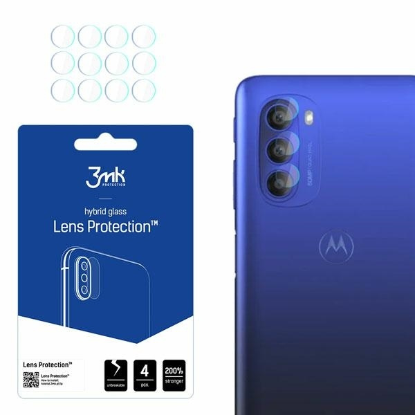 3MK Lens Protect Motorola Moto G51 5G Ochrana objektivu fotoaparátu 4 ks