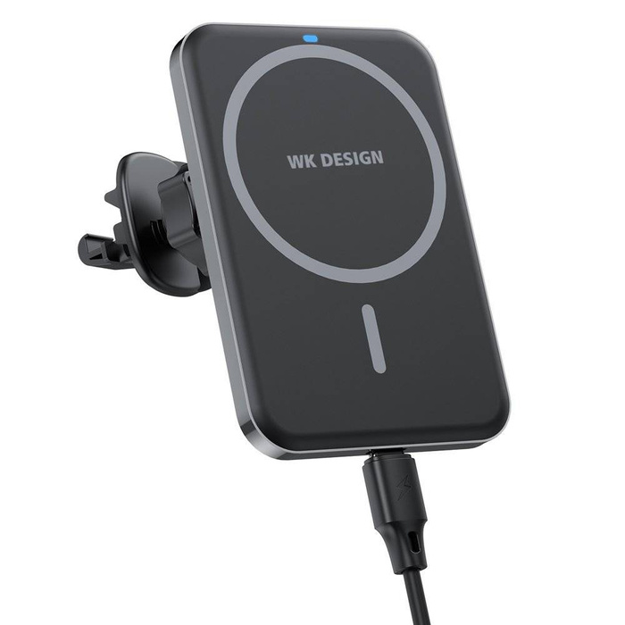 WP-U95 Upine Series Magnetic wireless charging car holder black