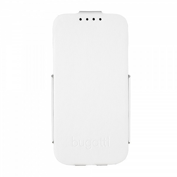 Bugatti UltraThin Flip i9195 S4 mini 08334 bianco