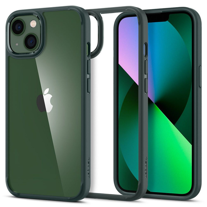 Case Spigen Ultra Hybrid iPhone 13 Midnight Green Case