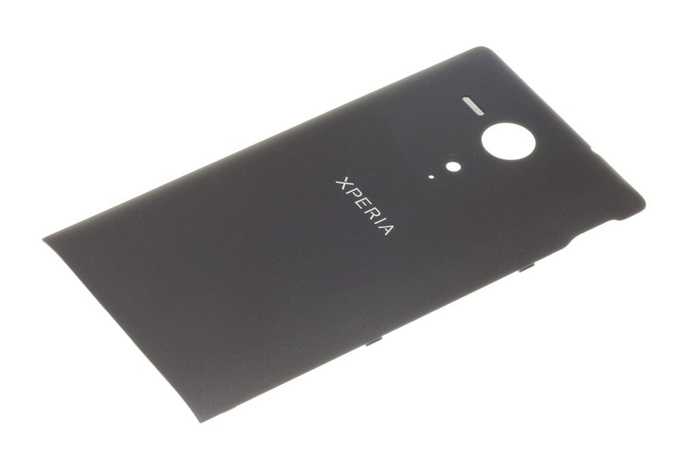 Original SONY Xperia SP Batteriefachdeckel Schwarz Klasse A