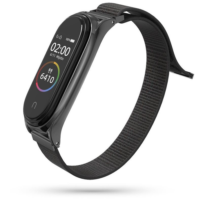 Řemínek TECH-PROTECT Xiaomi Mi Band 5 Nylon Black