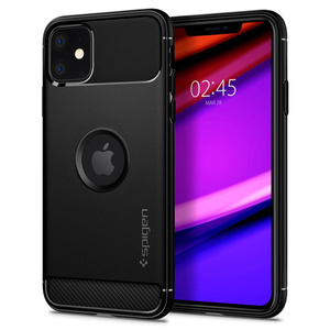 Puzdro SPIGEN Apple iPhone 11 Robustné puzdro Armor Matte Black