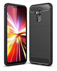 Couverture Coque Huawei Mate 20 Lite Carbon Silicone