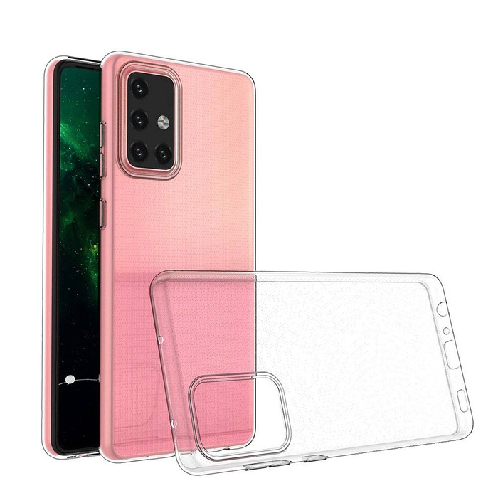 Couverture en gel coque Ultra Clear 0.5mm Samsung Galaxy A72 4G clear