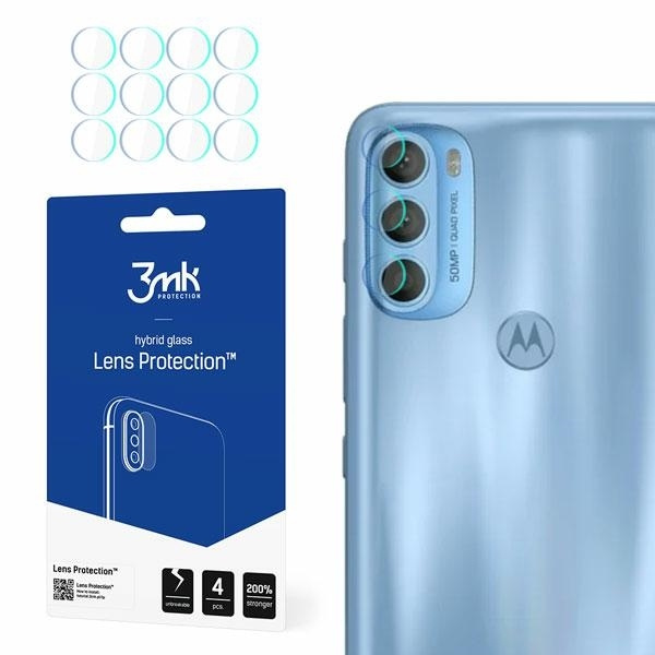 3mk Ochrana objektivu Motorola Moto G71 5G Ochrana objektivu fotoaparátu 4ks