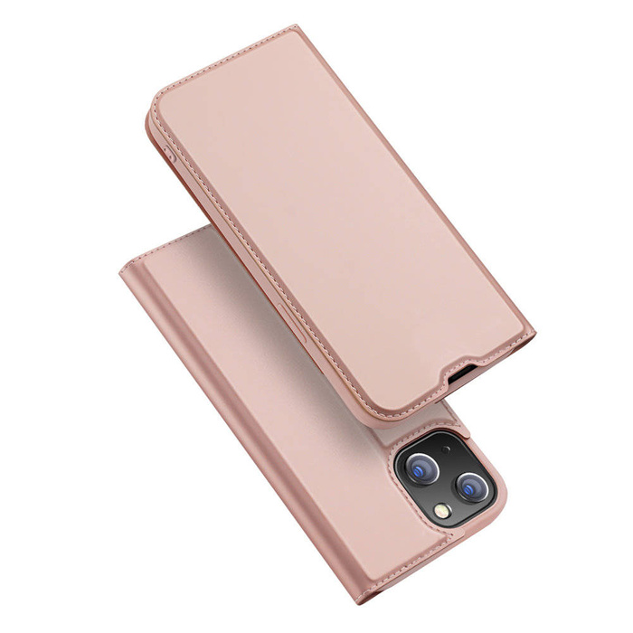 Dux Ducis Skin Pro Custodia tipo libreria per iPhone 13 mini rosa