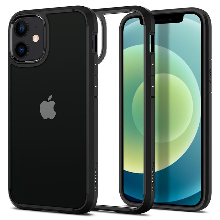 SPIGEN Ultra Hybrid iPhone 12 Mini Matte Schwarz Hülle