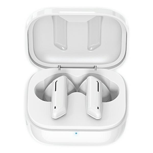 AWEI Bluetooth 5.1 T36 TWS Headphones + docking station white / white