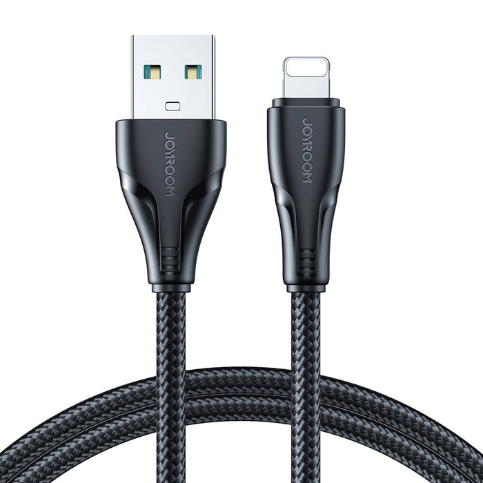 Joyroom USB - Lightning 2,4A kabel Surpass Series 2 m černý (S-UL012A11)