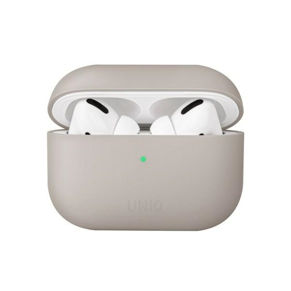 UNIQ obal Lino AirPods Pro Silikonová béžová/béžová slonová kost