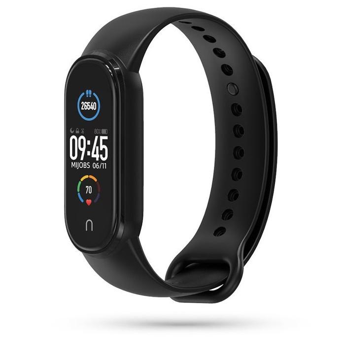 óraszíj TECH-PROTECT Iconband Xiaomi Mi Band 5 Fekete