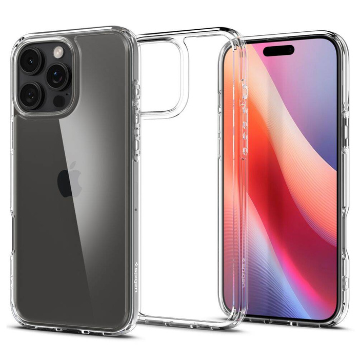 SPIGEN ULTRA HYBRID IPHONE 16 PRO CRYSTAL CLEAR CASE