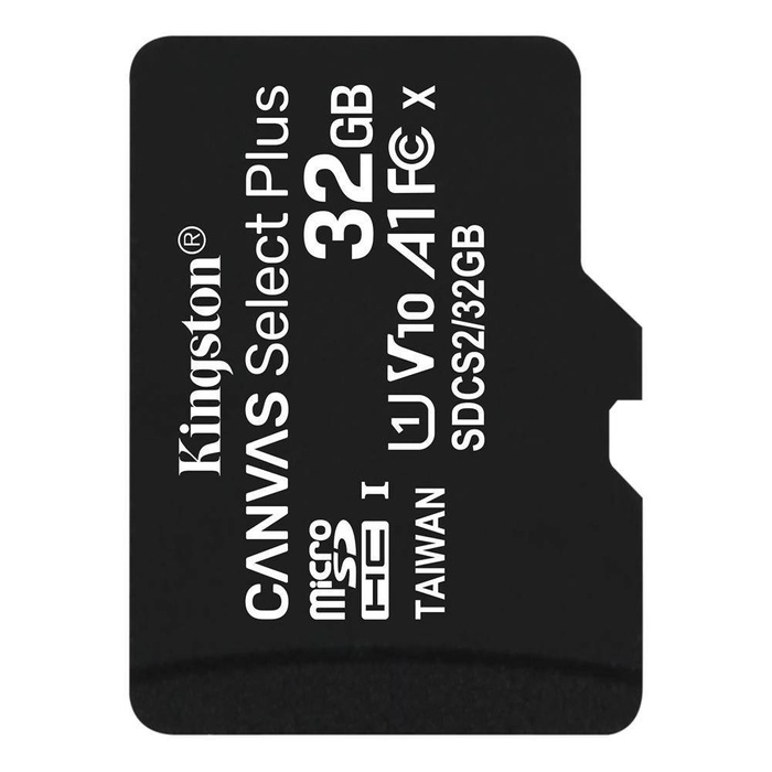 Paměťová karta Kingston 32GB microSDHC Canvas Select Plus fps 10 UHS-I 100 MB/s