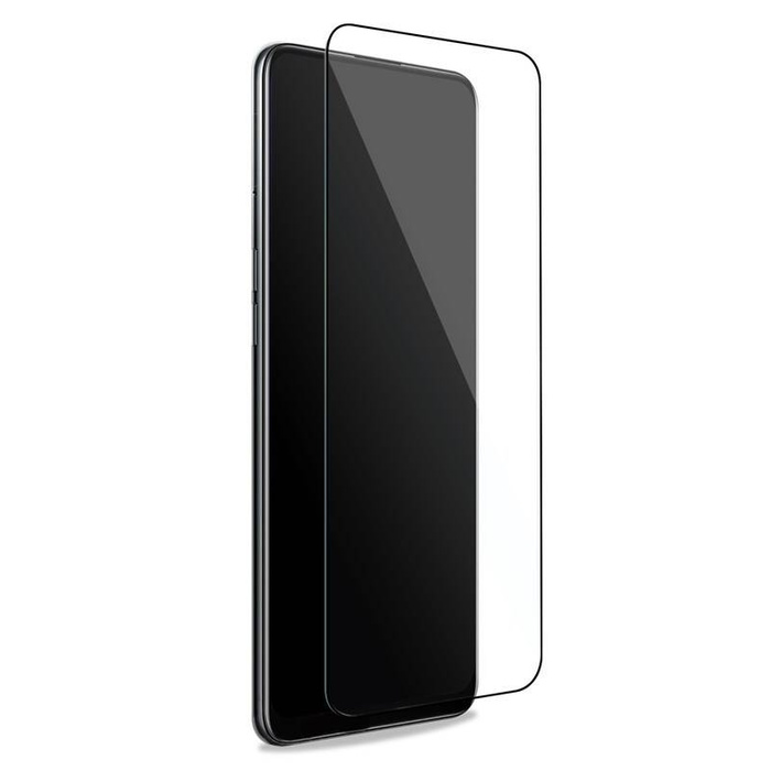 PURO Frame Tempered Glass - Verre trempé de protection pour l'écran du Xiaomi Redmi Note 10 (cadre noir)