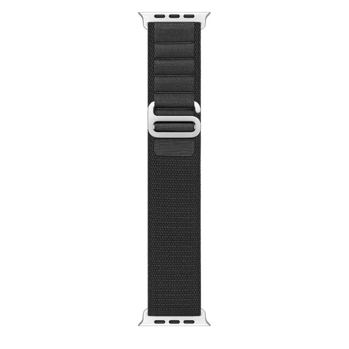 Sportovní řemínek s přezkou pro Apple Watch 8/7/6/SE/5/4/3/2/1 (41, 40, 38 mm) Dux Ducis Strap GS verze – černý