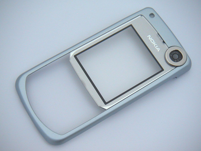 NOKIA 6680 Panneau avant Argent Grade A Case