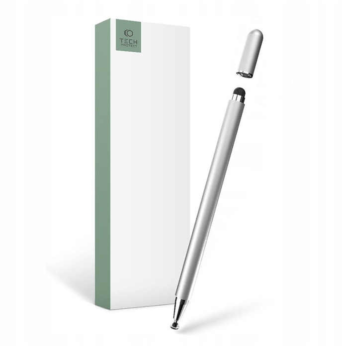 TECH-PROTECT magnet stylus pen silver