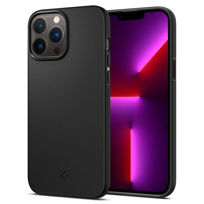 SPIGEN iPhone 13 Pro Max Thin Fit Schwarzes Hülle