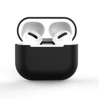 Hülle für AirPods 2 / AirPods 1 silikoneu soft case kopfhörer schwarz (case C)
