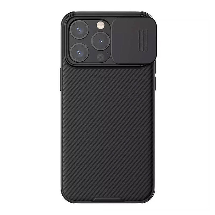 Nillkin CamShield Pro case for iPhone 15 Pro  (black)