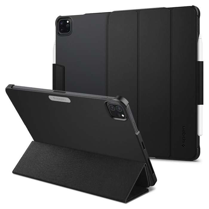 Černé Case Pouzdro SPIGEN Air 4 2020 / iPad Pro 11 2021 Smart Fold Plus