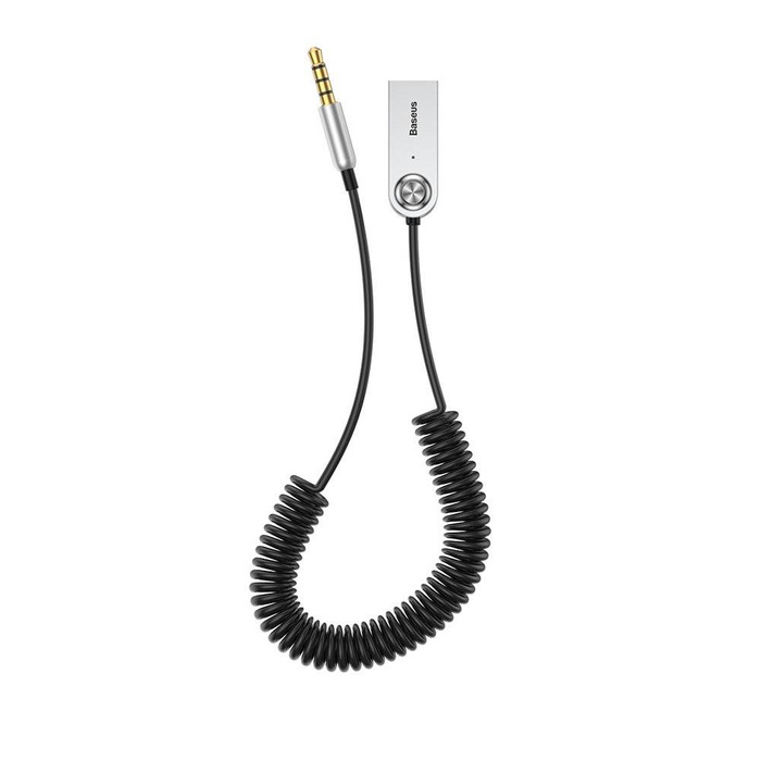 [RETURNED ITEM] Baseus BA01 USB Wireless Bluetooth 5.0 AUX adapter jack cable black (CABA01-01)