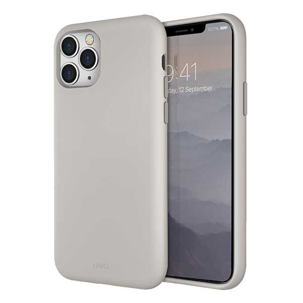 Uniq pouzdro Lino Hue iPhone 11 Pro béžová / béžová slonová kost