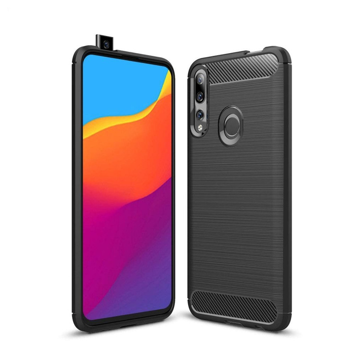 Huawei P Smart Z Carbon Silikonhülle Schwarz