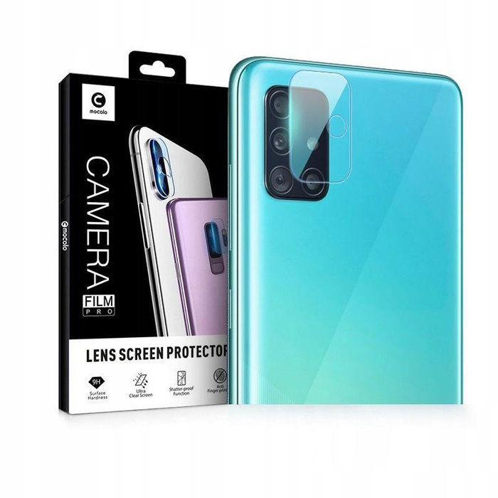 MOCOLO Tg+ Objectif de caméra Galaxy A51 transparent