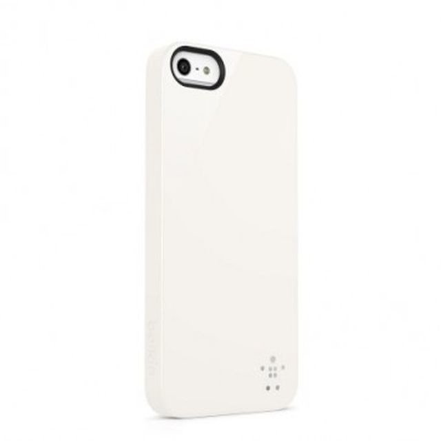 Pouzdro Apple iPhone 5 5S SE BELKIN Shield WHITE Backs