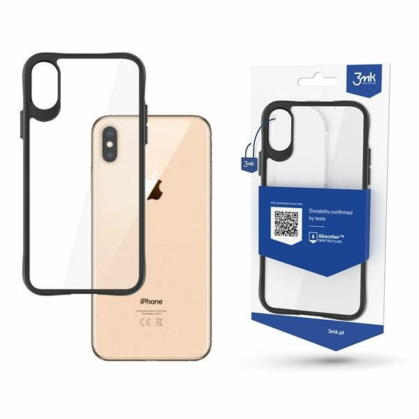 Case 3mk Apple iPhone Xs Max SatinArmor+ Military Grade Clear Case