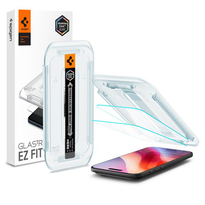 Tempered Glass Spigen IPhone 17 AIR GLAS.TR "EZ FIT" 2-PACK CLEAR