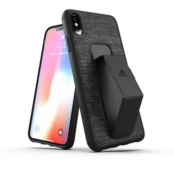 ADIDAS Apple iPhone Xs Max Grip Schwarz Hülle