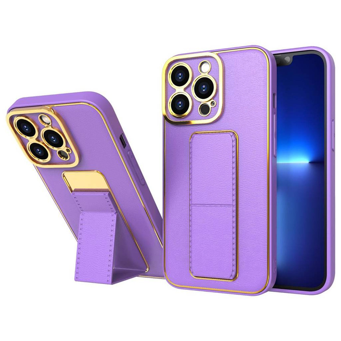 Nový kryt Kickstand Case pro Samsung Galaxy A13 5G se stojánkem fialový