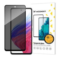 Wozinsky Privacy Glass Verre trempé pour Samsung Galaxy A53 5G avec filtre de confidentialité anti-espion
