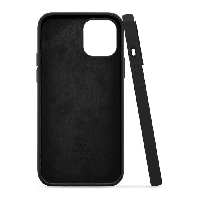 Coque Couverture couleur Crong iPhone 12 Pro Max noir