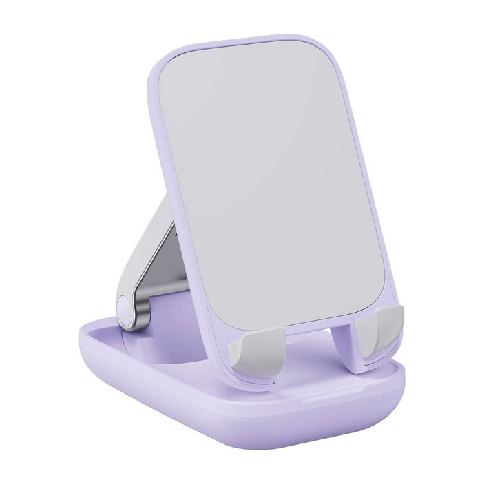 Supporto per telefono regolabile Baseus Seashell Series - viola