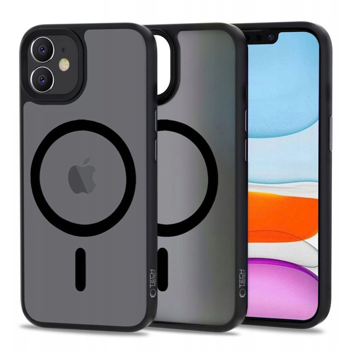 Coque TECH-PROTECT MagMAT MagSafe IPhone 11 MATTE NOIR