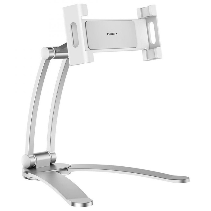 ROCK Universal Stand Holder Smartphone &amp; Tablet Silver