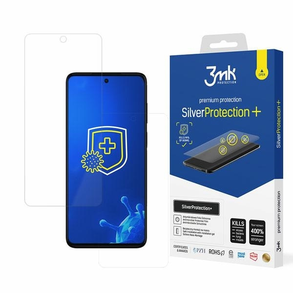 3mk Silver Protect+ Motorola Moto G52 Screen Protector Wet-mounted antimicrobial